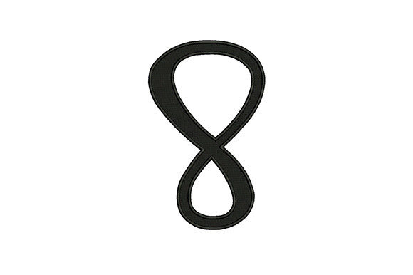 8 Number: A Versatile Embroidery Design for Your Projects