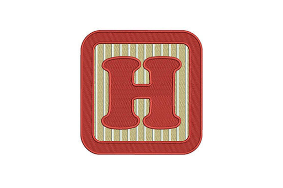 Alphabet H Letter: A Stylish Addition for Boutique Sweatshirts