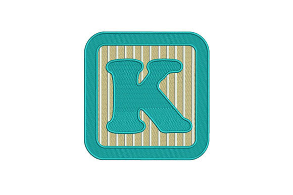 Alphabet K Letter: A Fun and Engaging Embroidery Design