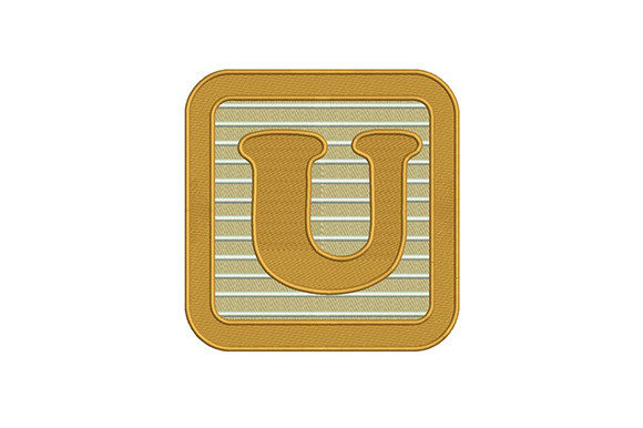 Alphabet U Letter: A Charming Addition to Your Embroidery Projects