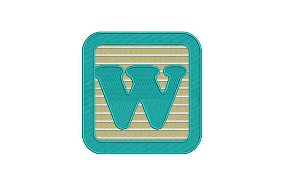 Alphabet W Letter: A Versatile Addition for Seasonal Embroidery