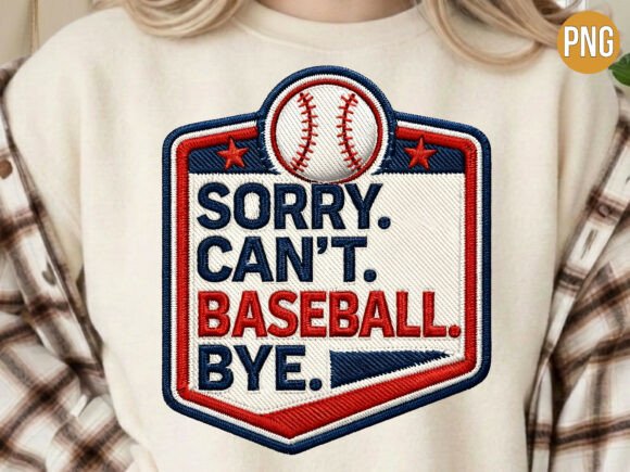 Baseball Sports Embroidery for Boutique Sweatshirts