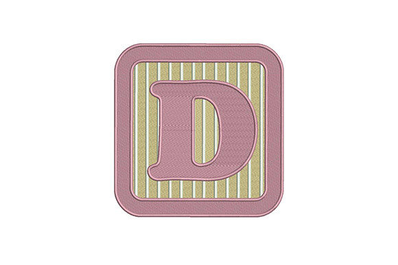 Charming Alphabet D Letter for Creative Projects