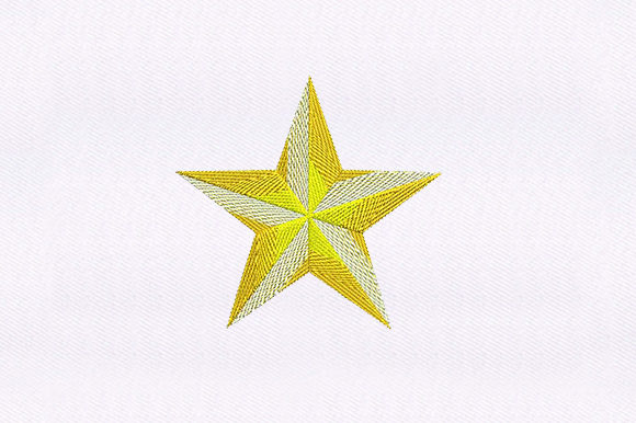Golden Star: A Shining Addition to Your Embroidery Projects