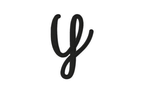 Lower Case Alphabet Y: A Versatile Design for Merch