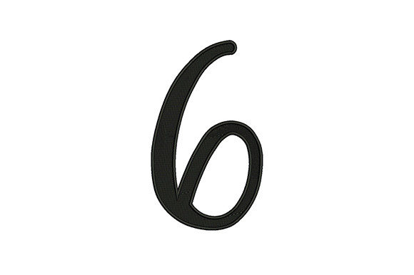 Review of 6 Number Embroidery Design for Creative Projects